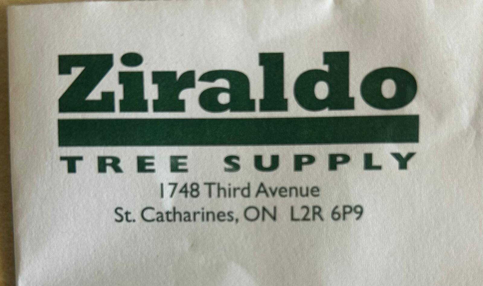 Ziraldo Tree Supply